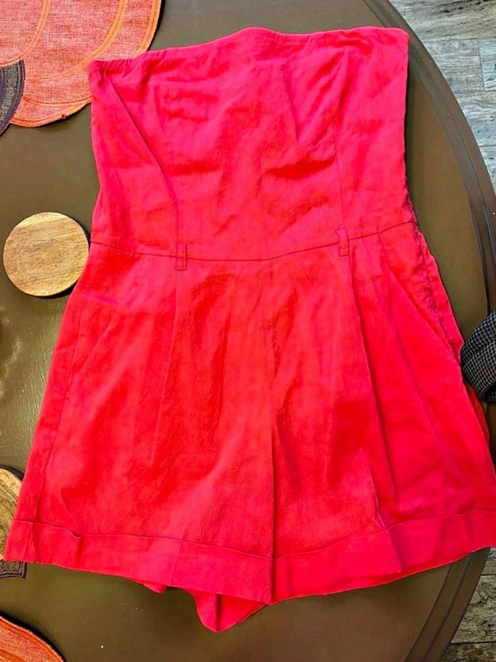 Theory Pink Romper Size 6 Like New